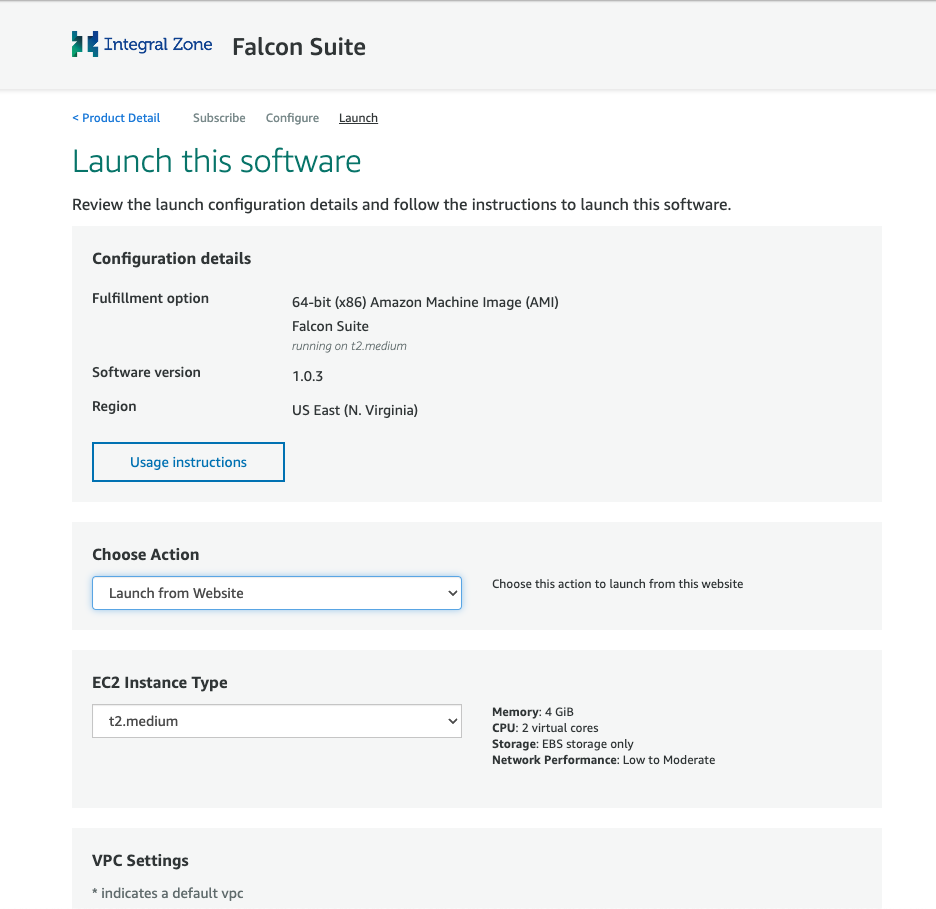 aws instance type