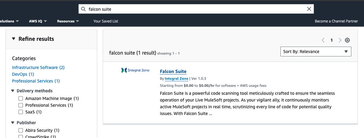 aws search