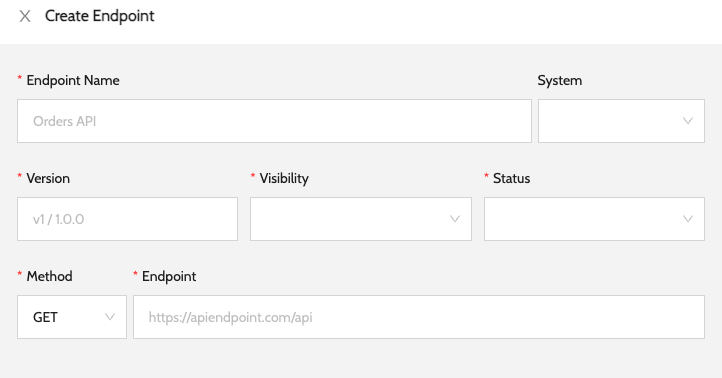 create endpoint1