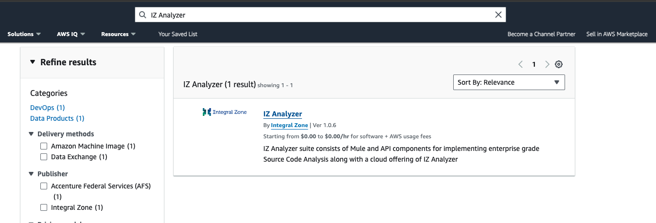 aws search