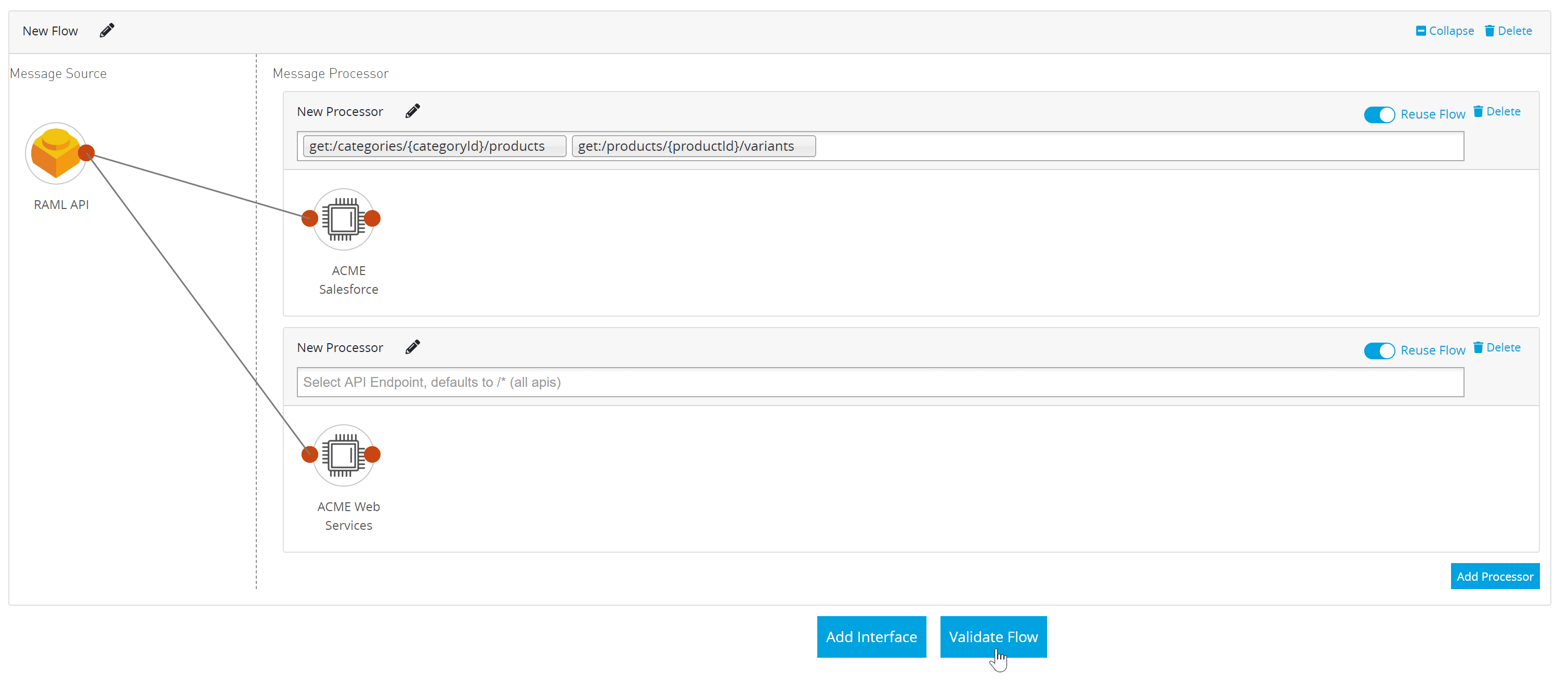 generate project processor patterns 20dde