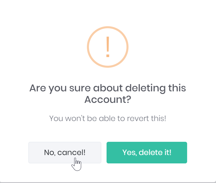 Delete Deployment Account